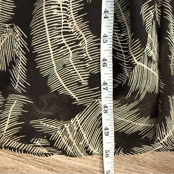 Vtg 90s Y2K Midi Dress Women’s 4 Silk Black Feathers Whimsigoth Fairy Whimsical - Picture 8 of 11